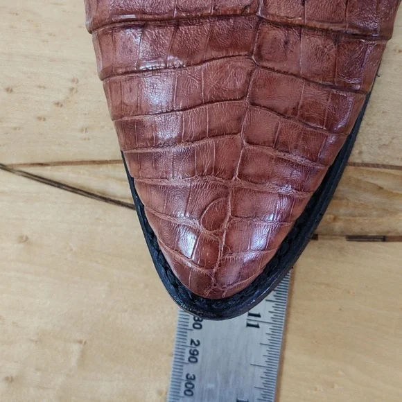 Women's Caiman cowboy boots - Picture 10 of 11